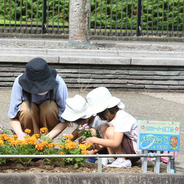 清掃活動・花植え