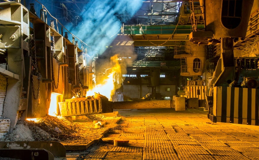 Steel - Metals, Metals Ore production 1)	Dust extraction fans are necessary at ore preparation plants to remove elevated levels of airborne particulates.