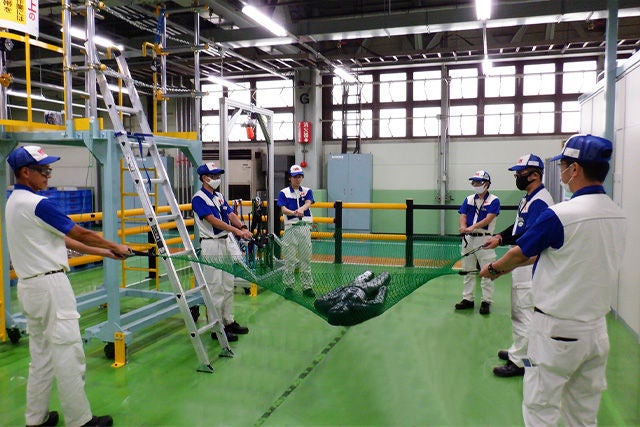 墜落・転落危険体感教育