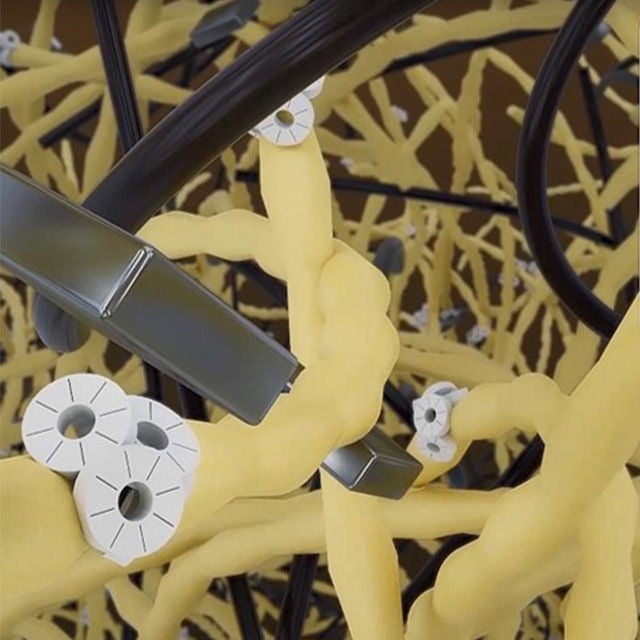 摩擦材の拡大イメージ