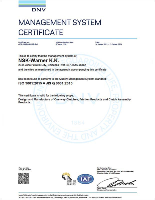 Sistema de Gestión de Calidad ISO9001