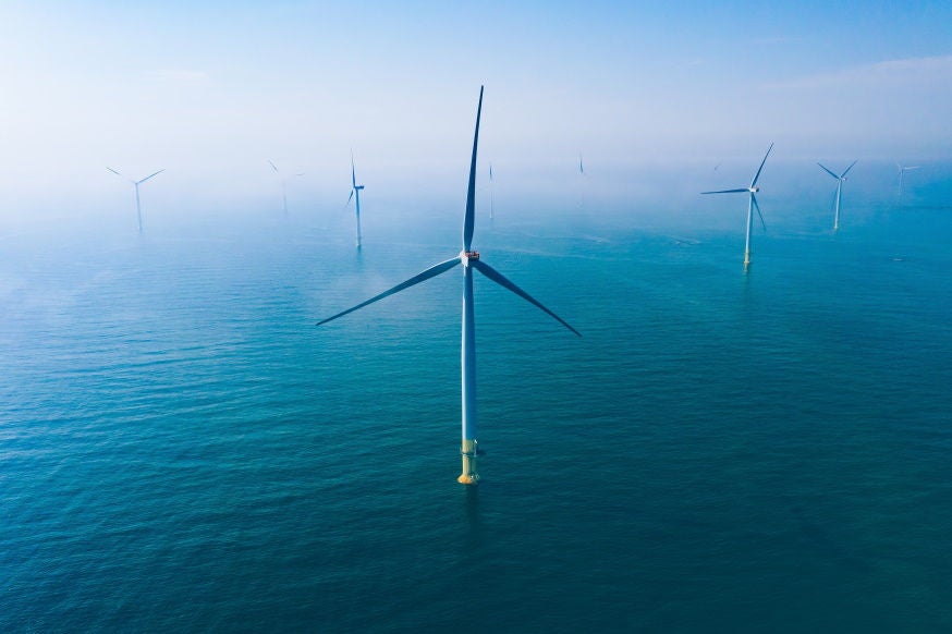 Wind, turbine. wind farm, off shore NSK offers a range of bearing solutions that include hybrid and roller types