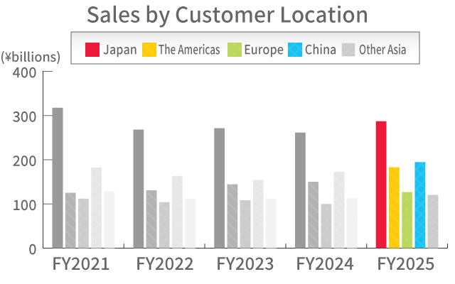 Sales by Customer Location