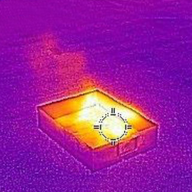 アルコールの燃焼の見える化