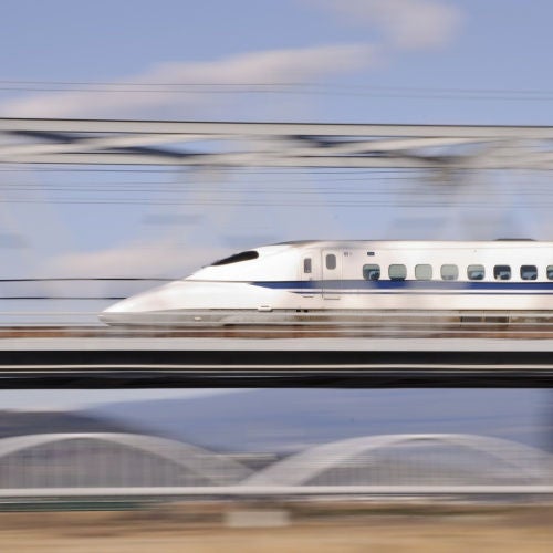 Railway, high speed train