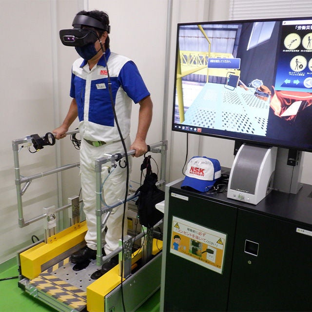 VR体感①(災害疑似体験)