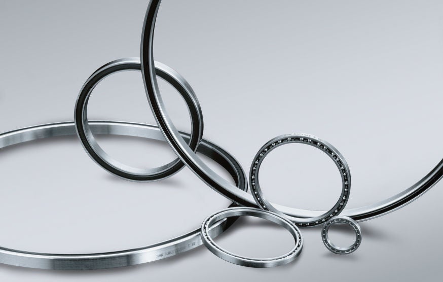 Thin Section bearings, 6 Comp, 874x555 NSK thin-section bearings are ideal for use in micro-mobility applications